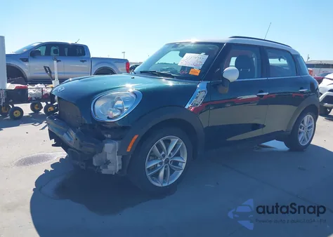 2014 Mini Countryman Cooper S from USA, damaged, VIN WMWZC3C51EWP29892